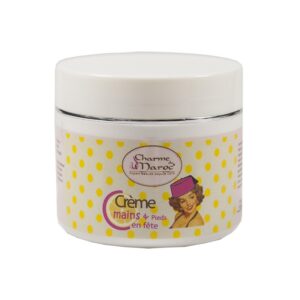 Crème réparatrice au citron - Mains et pieds en fête