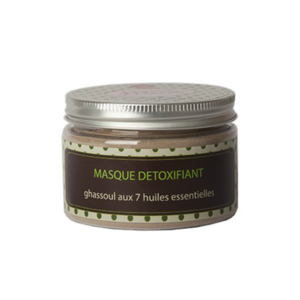Masque détoxifiant Rassoul aux 7 huiles essentielles